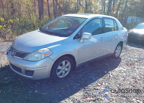 2007 Nissan Versa 1.8Sl из США, поврежденный, VIN 3N1BC11E97L406312